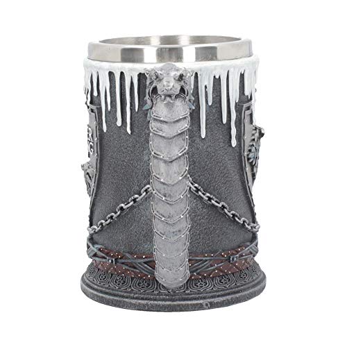 Nemesis-Now-House-Stark-Bierkrug-Game-of-Thrones-20-cm-Schwarz