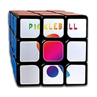 Eleanore Charles Pickleball Design Newest 3x3x3 Puzzle Magic Cube Brain Training Game for Adults Kids