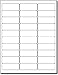 Americopy 3,000 Address or Mailing Labels, 2-5/8