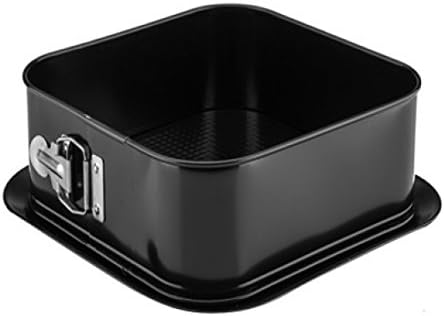 SNB 990-47 Non-Stick Square Springform Pan, 240 mm, Black, Steel