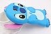 Generic Galaxy S7 Edge Case, Lilo Movable Ear Flip Cute 3D Cartoon Lovely Soft Gel Rubber Silicone Skin Case Cover for Samsung Galaxy S7 Edge (Blue)
