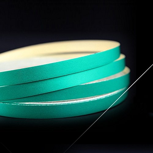 FOLCONROAD Reflective Striping Tape Wheel Rim Stripe For Car Body Motorcycle Wheel Hub Rim Warning Safety -Green