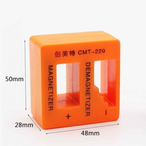 VIPFIX CMT-220 Magnetizer Demagnetizer Tool Precision Screwdirvers Sweepers Electric Metal Degausser Tool for Screwdrivers Big Screws Nuts Nails ( 2 pcs) - Thumbnail 3