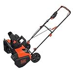 BLACK+DECKER LCSB2140 40V Max Lithium Snow Thrower, 21"