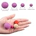 Sntieecr 150 Pieces 4 Sizes Wool Felt Balls Handmade Felted Pom Poms Pure Wool Beads Felt Ball for Craft Making (10mm, 15mm, 20mm, 25mm, Mixed Color)
