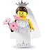 Lego Series 7 Bride Mini Figure