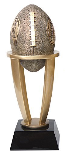 Decade Awards Fantasy Football League Gold Tower Trophy - 7.5 Inch Tall | FFL Award - Engraved Plate on Request