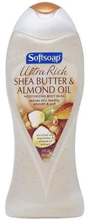 softsoap body wash shea & almond oil