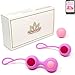BEN WA BALLS SET - KEGEL EXERCISE WEIGHTS KIT | Doctor Recommended KEGEL BALLS for Beginners | Tightening Pelvic Floor | Incontinence Bladder Control | Weighted balls for exercise | Sex Health | eBook