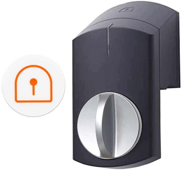 【公式】SADIOT LOCK2ブラック カギのプロ×日本メーカーのスマートロック Apple Watch対応 Amazon Ring連携 玄関 鍵 ハンズフリースマートキー スマートホーム IOT 自動施錠 防犯 工事不要 MHP-SLS21-BK（サディオロック2）商品画像