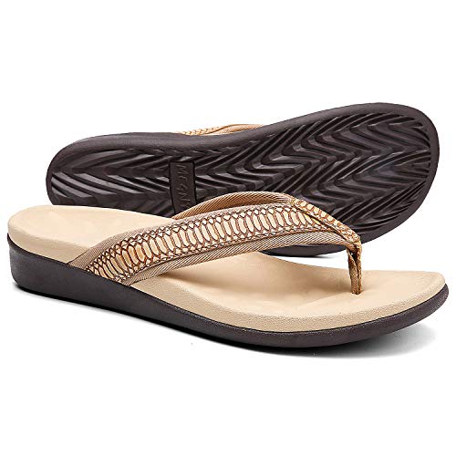 Plantar Fasciitis Flip Flops for Women, Best Orthopeic Flip Flop