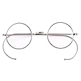 Agstum Retro Small Round Optical Rare Wire Rim