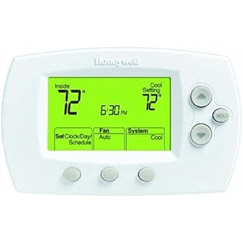 Honeywell TH6220 FocusPro 6000 5-1-1 Programmable Heat ... honeywell 6000 thermostat wiring diagram 