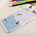 iPhone 6 Case, SwiftBox Cute Cartoon Case for iPhone 6 4.7 inch + 0.3mm Tempered Glass Screen Protector + Owl Phone Strap (Flying Penguin)