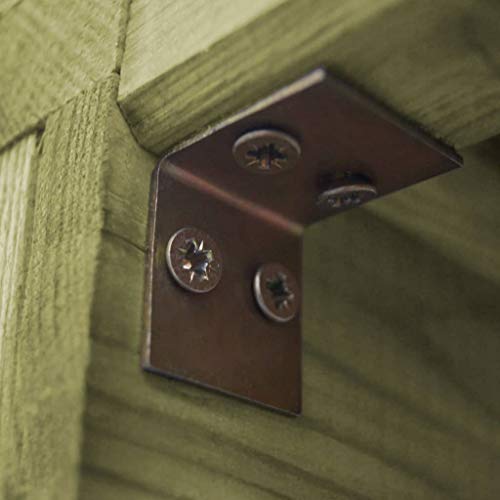 Festnight Geräteschuppen mit Unterstand Gartenhaus Schuppen Geräteschrank Gerätehaus Gartenschrank Lagerschuppen… – Bild 5