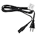 HQRP AC Power Cable Cord Compatible with VIZIO E-Series E Series E221-A1 E241-A1 E291-A1 E320-A1 E370-A0 E390-A1 E420-A0 E470-A0 LED HDTV [UL Listed] Black