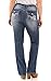 WallFlower Juniors Plus Size Washed Classic Legendary Long Inseam Bootcut Jeans