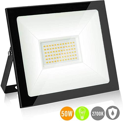 LEDMO Focos led exterior 50w blanco 3000k foco led IP65 AC200-240V ...