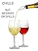Iceless Wine Chiller - Single 3-in-1 White Wine Chiller Stick, Aerator & Pourer for Any Bottle. Wine Stopper Included!