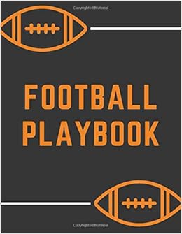 Football Playbook American Football Playbook With Field Diagrams