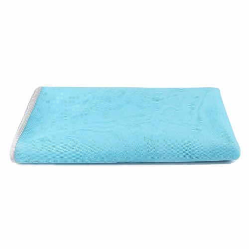 Oversized Sand Free Beach Blanket Sand Proof Picnic Camping Mat Sandless Waterproof , 78.7 x 78.7 inch (Sky Blue)