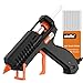 Hot Glue Gun atolla 35W Mini Hot Melt Glue Gun Kit with 10 pcs Glue Sticks, High Temperature and Quick Heating for DIY - Crafts - Arts & Home Quick Repairs