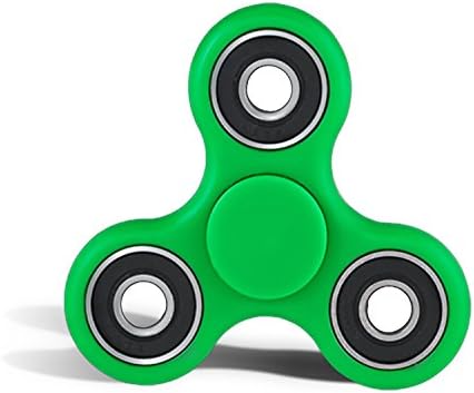 Best Hand Spinners - New Vision Spinner Fidget Toy With Premium Hybrid Bearing -High Speed Spinner (Green)