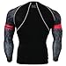 Fixgear Mens Womens MMA Under Compression Base Layer T Shirt Long Sleeve S~4XL