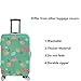 Fvstar Washable Flamingos Luggage Cover Luggage Protector Spandex Suitcase Cover Travel Baggage Covers for Christmas Thanksgiving Gifts