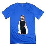 SANYI Men's Taylor Swift T-shirt Size L RoyalBlue