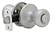 Kwikset 300T 26D CP Tylo Bed and Bath Knob, Satin Chrome