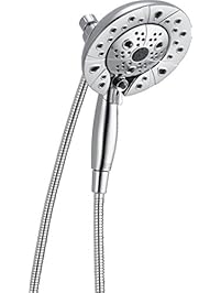 Delta 58480-PK In2ition H2Okinetic 5-Setting Two-in-One Handshower Showerhead with MagnaTite technology, Chrome