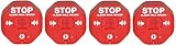 Safety Technology International, Inc. STI-6400 Exit Stopper Multifunction Door Alarm, Helps Prevent Unauthorized Exits or Entries Through Emergency Doors (Fоur Paсk)