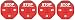 Safety Technology International, Inc. STI-6400 Exit Stopper Multifunction Door Alarm, Helps Prevent Unauthorized Exits or Entries Through Emergency Doors (Fоur Paсk)