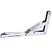 Amarine Made Long Release Arm Heavy Duty Polished Stainless Steel Folding Shelf Bench Table Folding Shelf or Bracket, Max Load: 550lb/250kg, Long Release Arm (1 Pcs)