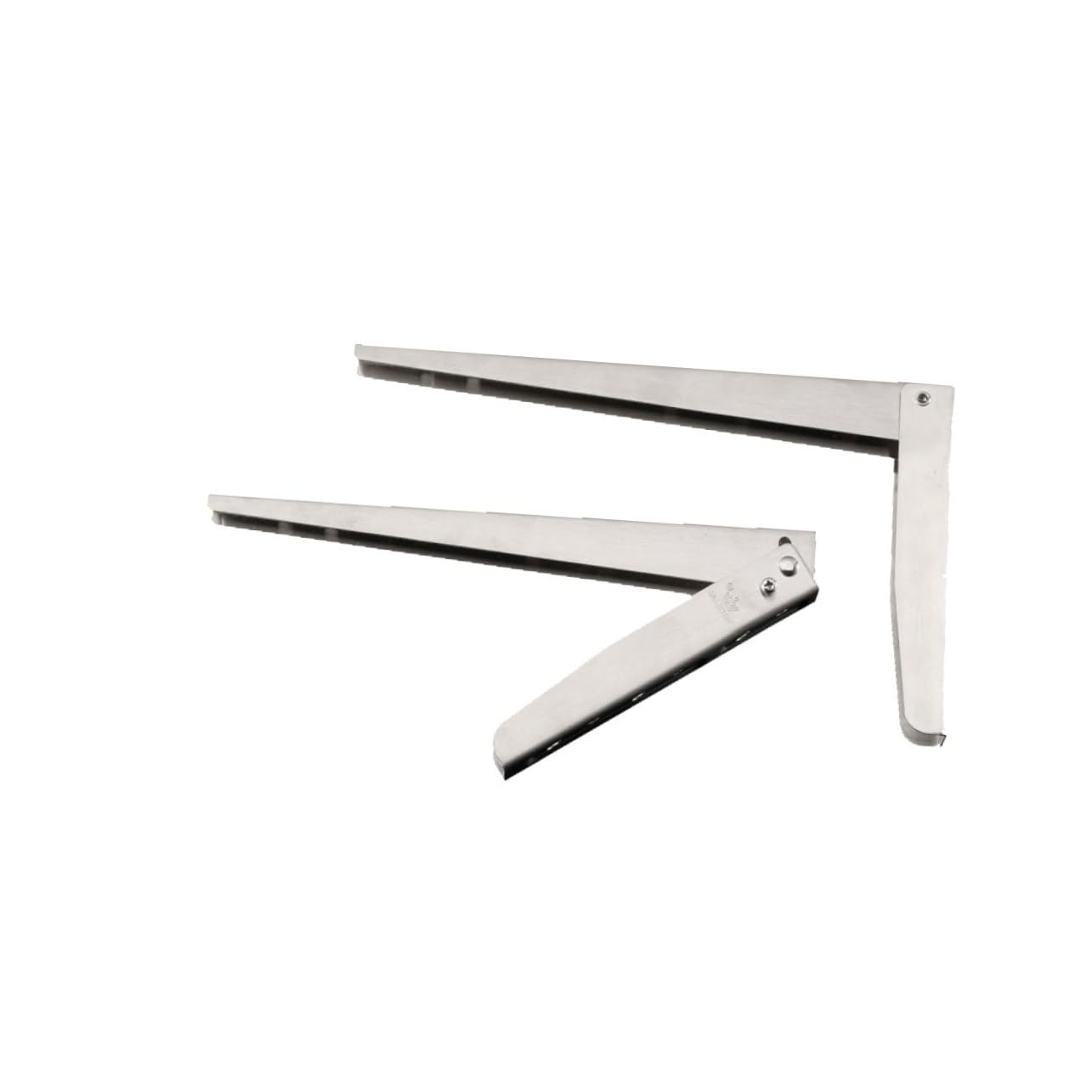 jojofuny Wall Hanging Shelves Folding Table Bracket Folding Shelf Brackets 8 Inch Wall Mounted Shelf Folding Support Shelf Bracket Folding Bracket Stainless Shelf Stainless Steel Jiubijia
