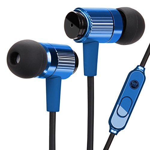 GOgroove AudiOHM RNF Durable Earbuds Heavy Duty Headphones with