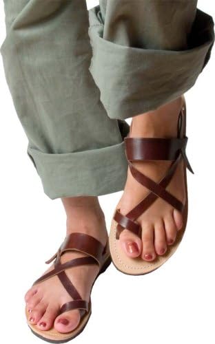 greek leather sandals mens