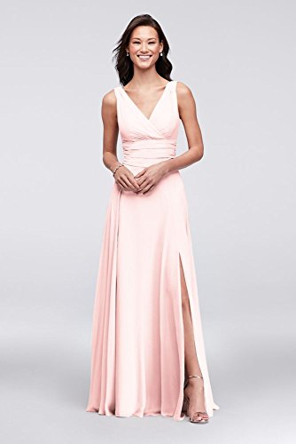 princess polly baby blue dress David's Bridal | Dresses | Davids Bridal Chiffon Bridesmaid Dress main image 0