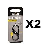 Nite Ize S-Biner SlideLock #2 Black Stainless Steel