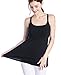SUIEK Nursing Top Tank Cami Maternity Shirt Sleep Bra for Breastfeeding (Medium, Black+Royal Blue+Burgundy)