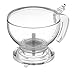 Francois et Mimi Bottom-Dispensing Perfect Tea Maker Tea Brewer 16oz, Shatter-proof Acrylic Infuser Teapot