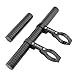 ODIER Bike Handlebar Extender 22cm 10cm Long Extension Mount for 31.8mm 25.4mm Handlebars 2 Clamps with Anti-Slip Pads (L 22-10)