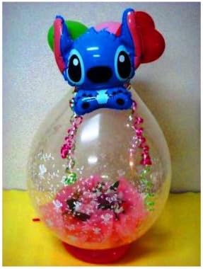 Amazon 生花でつくるオリジナル電報 抱っこスティッチ 生花ラッピング 結婚式や誕生日プレゼントにオススメ バルーン電報 バルーンギフト 風船 バルーン おもちゃ