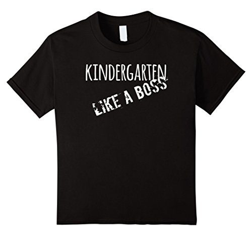 Kids Kindergarten Like A Boss T Shirt Black Desertcart Tunisia