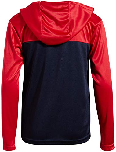 Hind Boys (4-Piece) Performance T-Shirt and Active Pant Sets (2 Full Sets) (Red/Grey with Hood, 5/6)' - Thumbnail 2