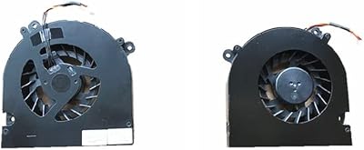fqparts CPU Cooling Fan for CLEVO P775 P775TM-G P775TM1-G Laptop Black