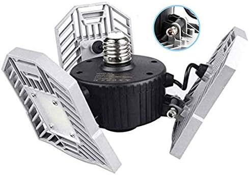 Storage Mild Tanbaby LED Storage Mild E26/E27 Storage Lights Ceiling LED Store Mild 60W Deformable Storage Lights LED Storage Lighting Storage Mild Bulb, Storage Lights Ceiling LED for Storage, Barn, Store