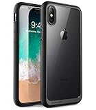 SUPCASE [Unicorn Beetle Style] Case for Iphone XS Max, Premium Hybrid Protective Clear Case for Iphone XS Max 6.5 Inch 2018 Release (Black)