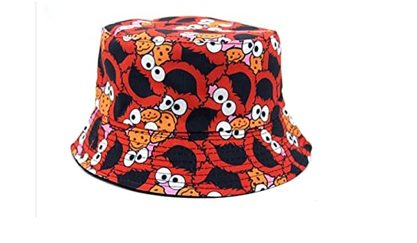 Elmo with Cookies Red Bucket Hat 